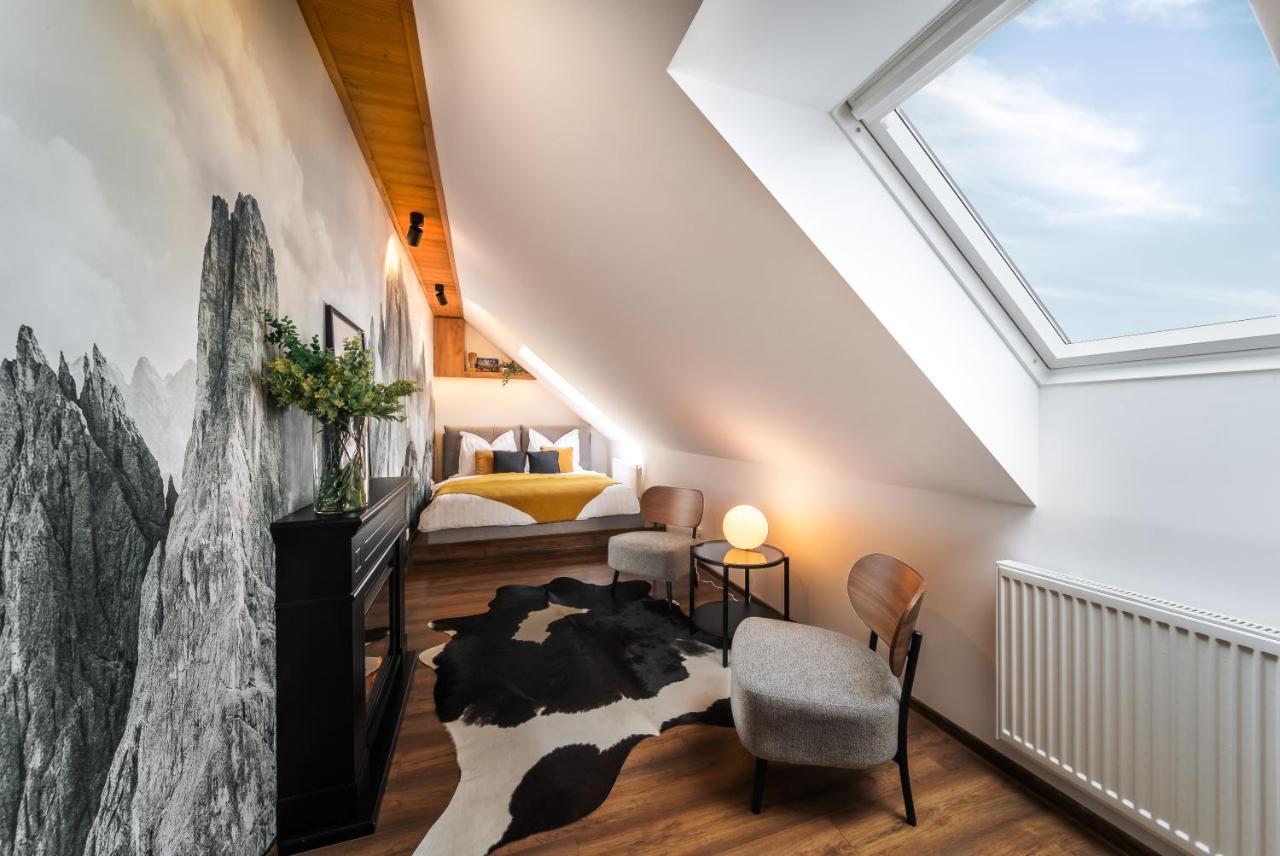 Cozy Mountain Attic Apartment In High Tatras Vel'ka Lomnica Luaran gambar