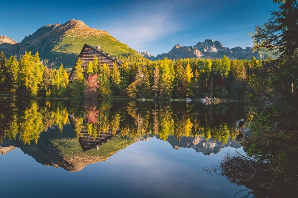 Cozy Mountain Attic Apartment In High Tatras Vel'ka Lomnica Luaran gambar