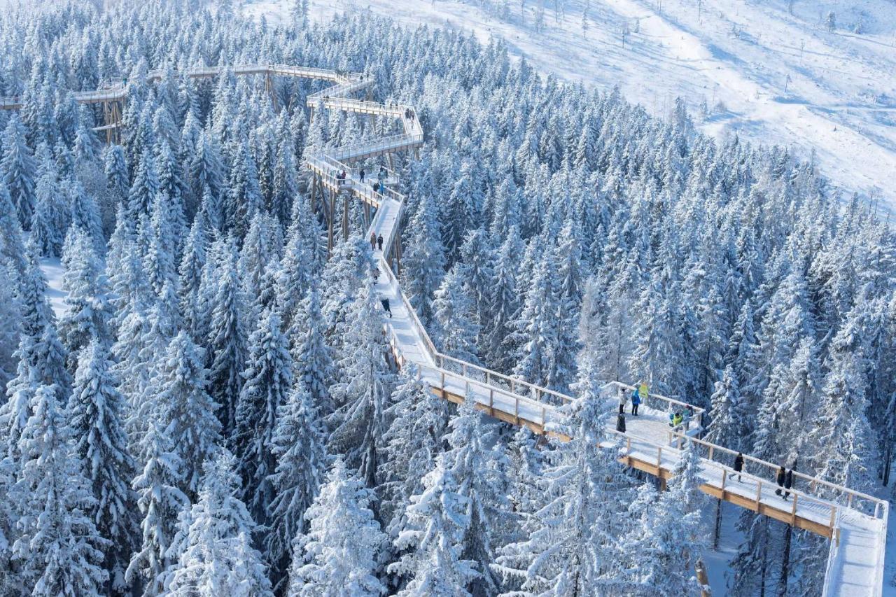 Cozy Mountain Attic Apartment In High Tatras Vel'ka Lomnica Luaran gambar